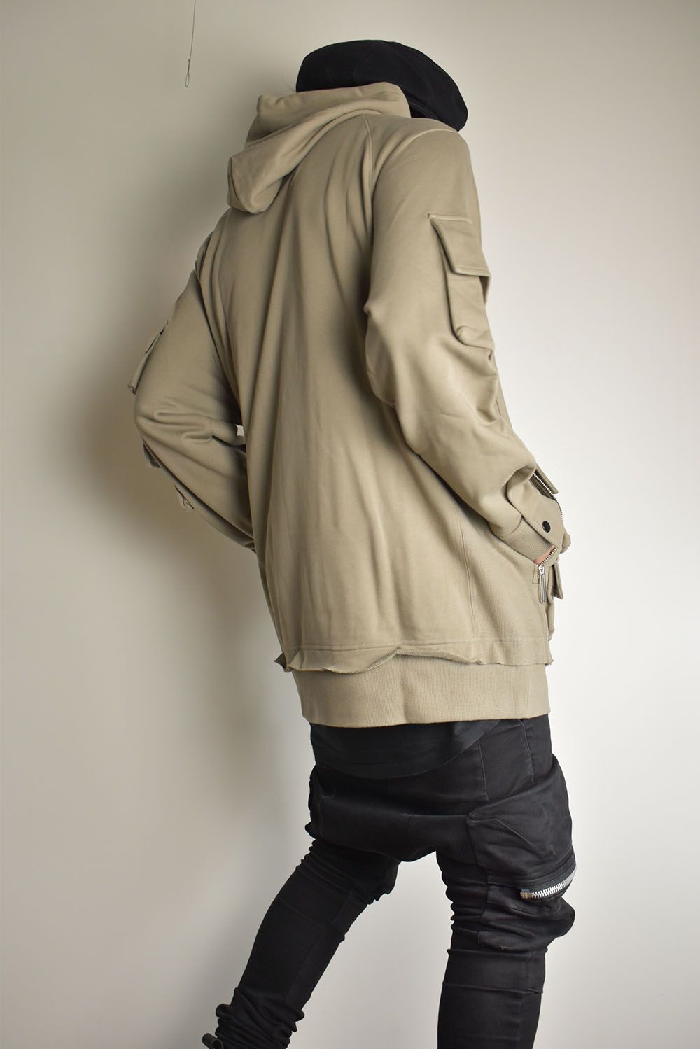 Basic Hoodie Pull"Greyge" / ベーシックフーディプル"グレージュ"