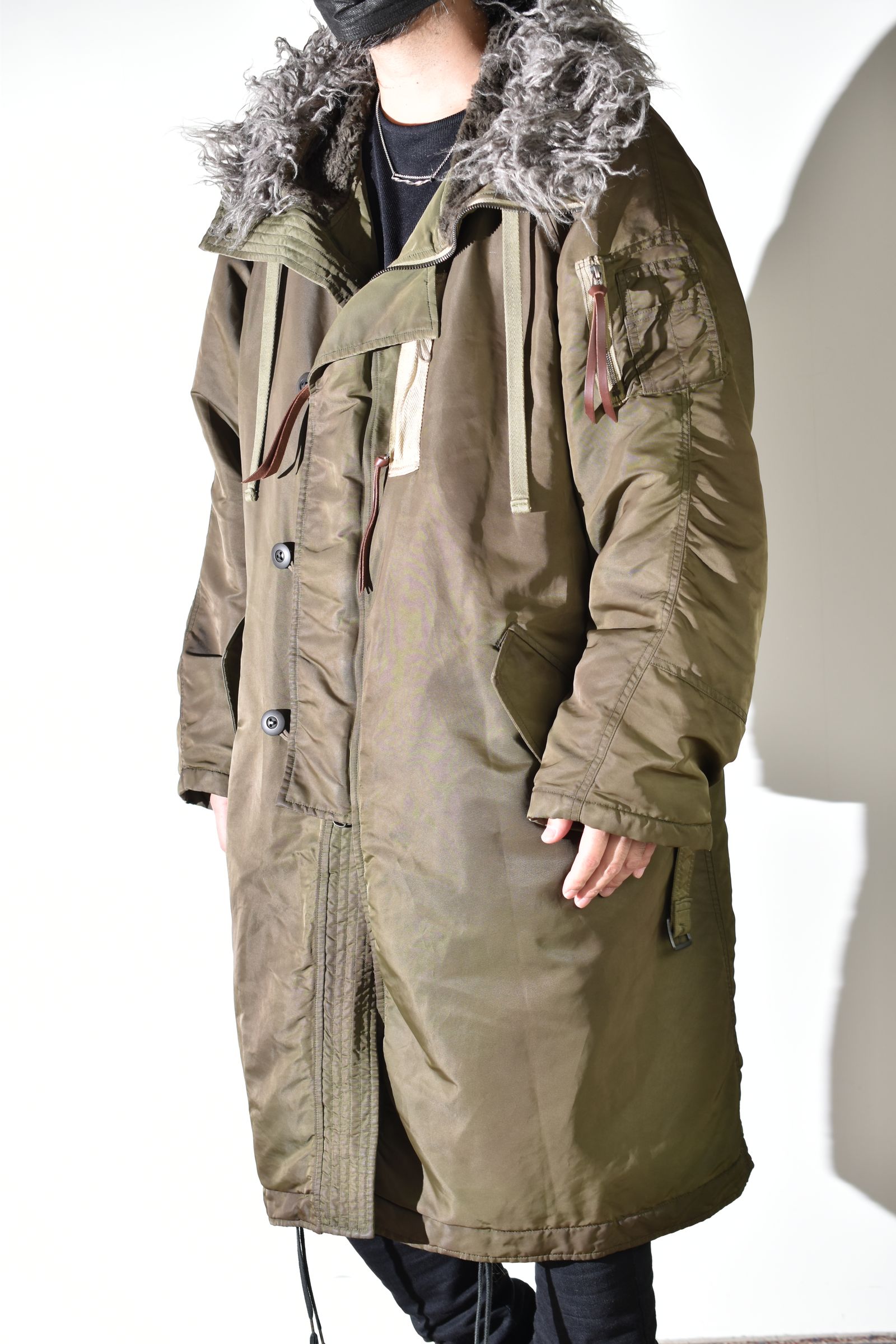 N-3B Coat "Olive Drab" / N-3Bコート "オリーブドラブ"