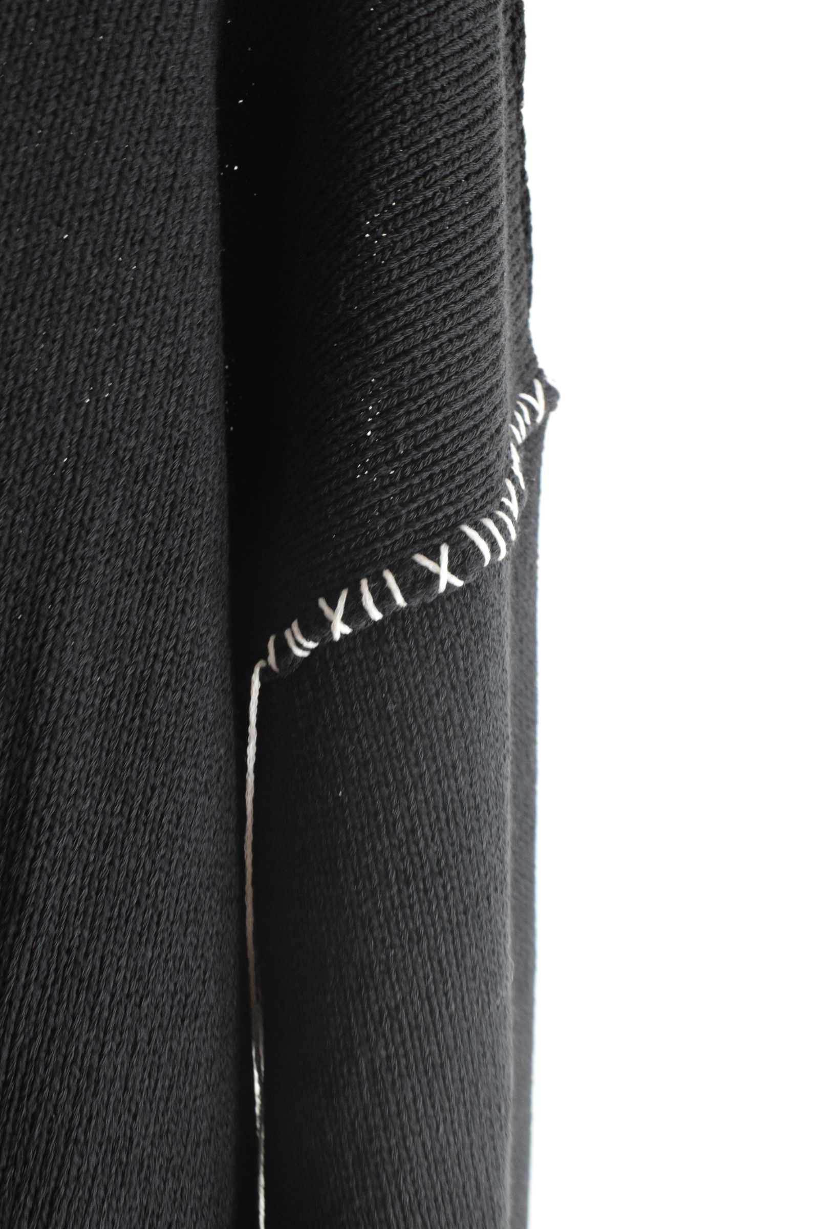Stitch knit "Black" / ステッチニット"ブラック"