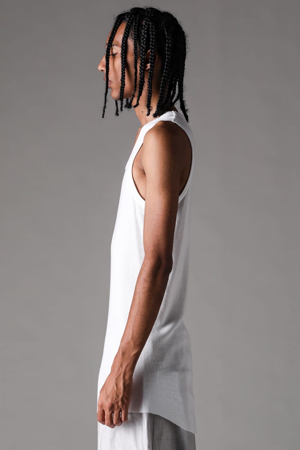 《2027SS先行予約》Regular Rib Tank Top"Ivory" / レギュラーリブタンクトップ "アイボリー"