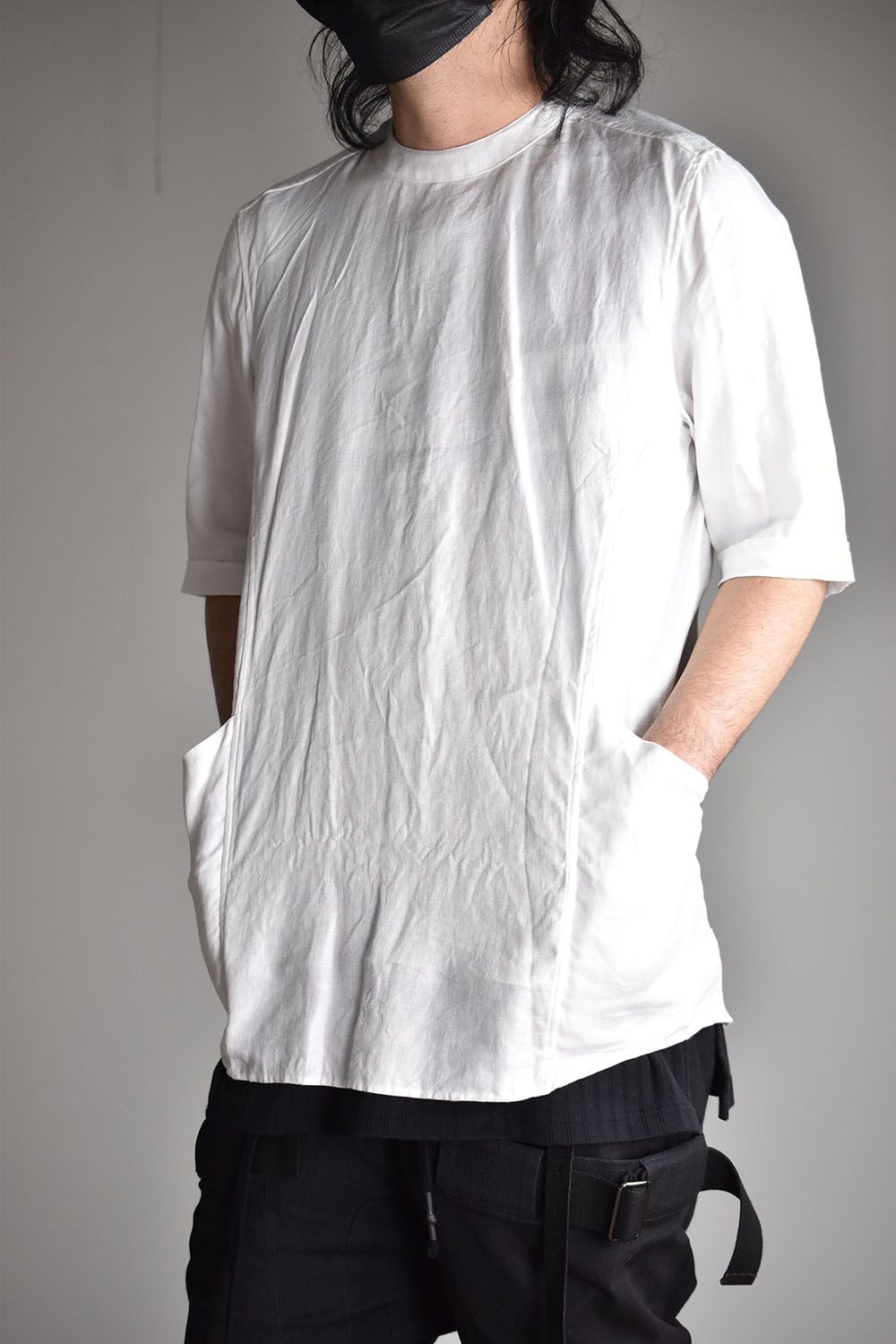 Solid Shirts Tee"Euro White"/ソリッドシャツTee"ユーロホワイト"