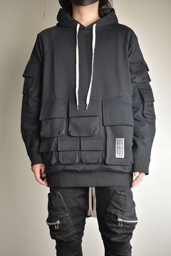 Basic Hoodie Pull"Black" / ベーシックフーディプル"ブラック"