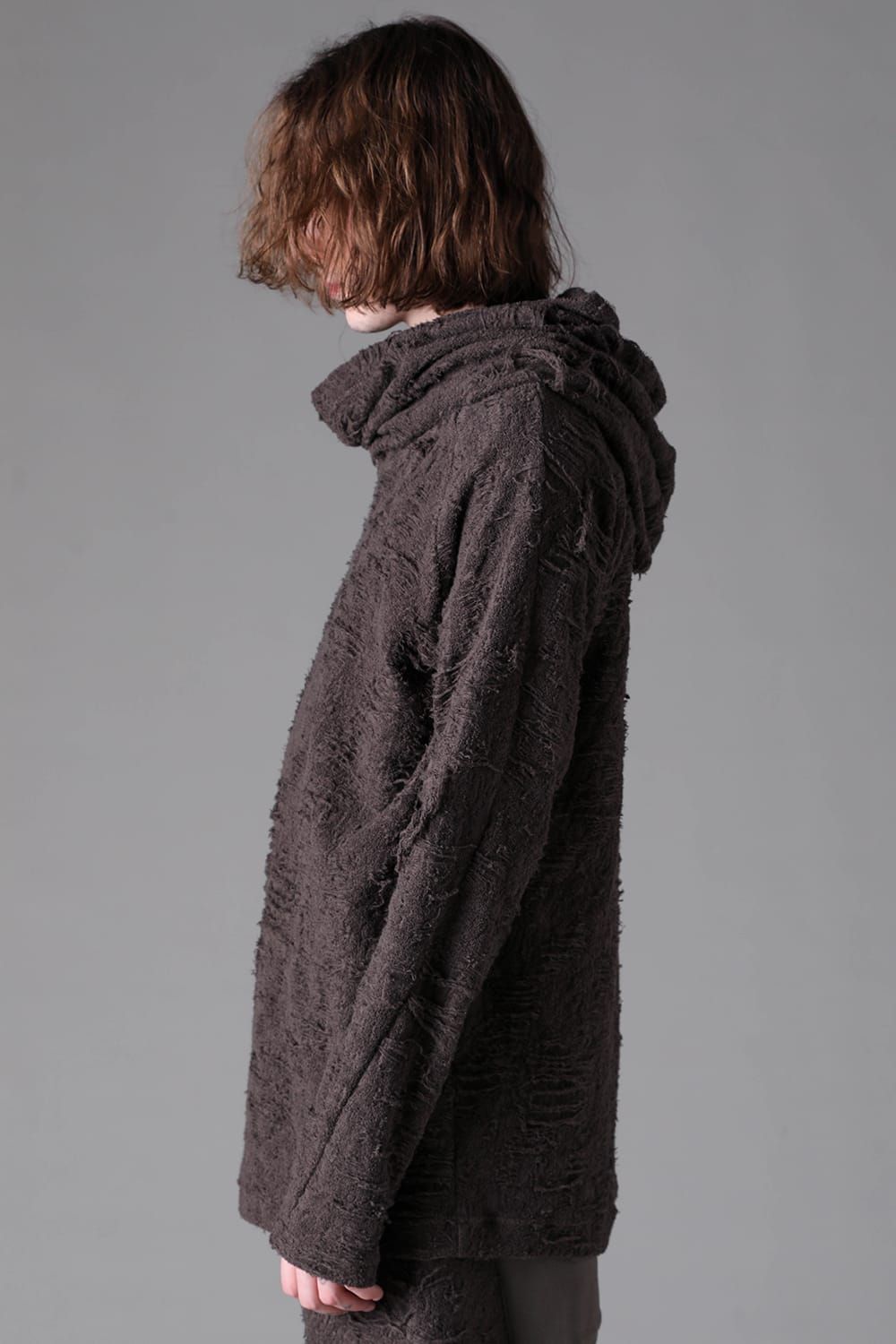 《2026AW先行予約》Twisted Hoodie Pullover"Khaki" / ツイストフーディプルオーバー"カーキ"