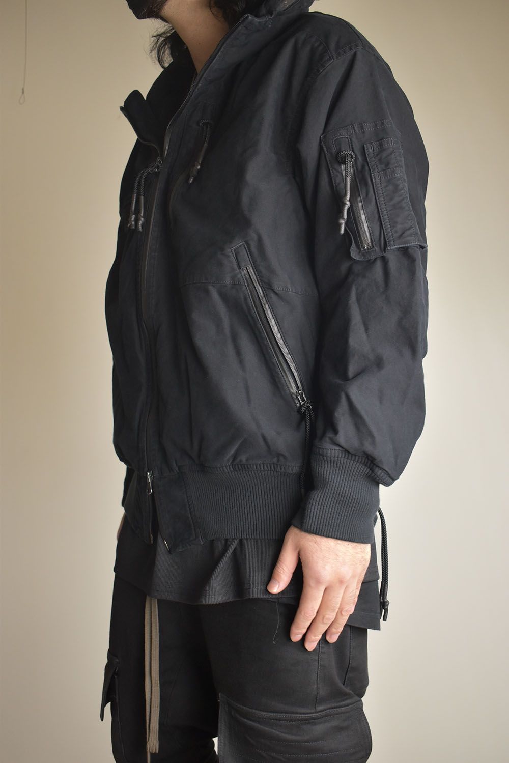 Bomber Jacket"Black" / ボンバージャケット"ブラック"