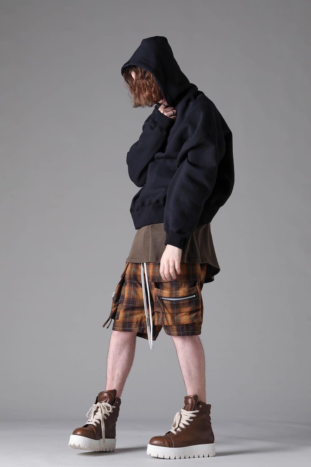 《2026AW先行予約》Printed Hoodie"Black" / プリントフーディ"ブラック"