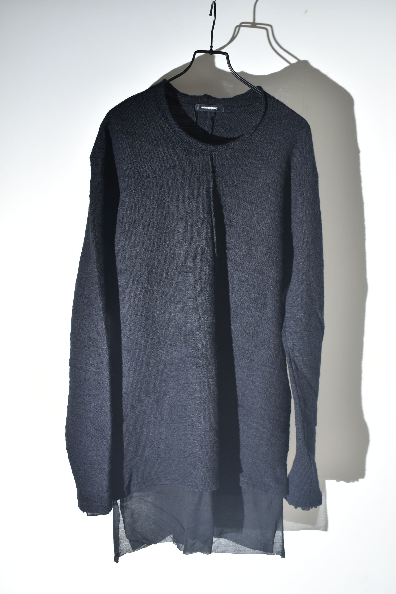 Layerd Long Sleeve Tee Shirt"Black" / レイヤードロングスリーブTeeシャツ"ブラック"