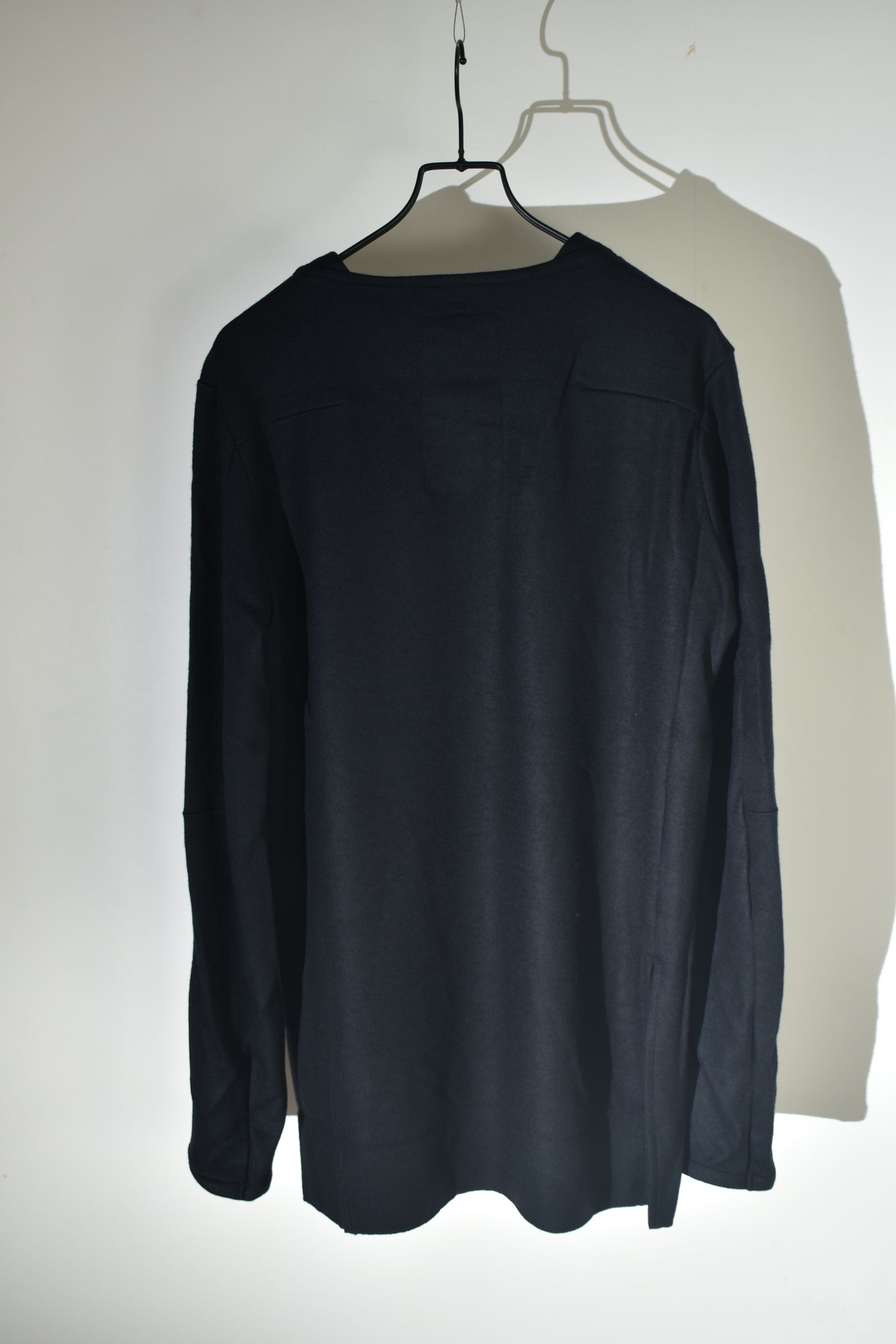 基層 Long Sleeve_01 "Black" / 基層ロングスリーブ"ブラック"