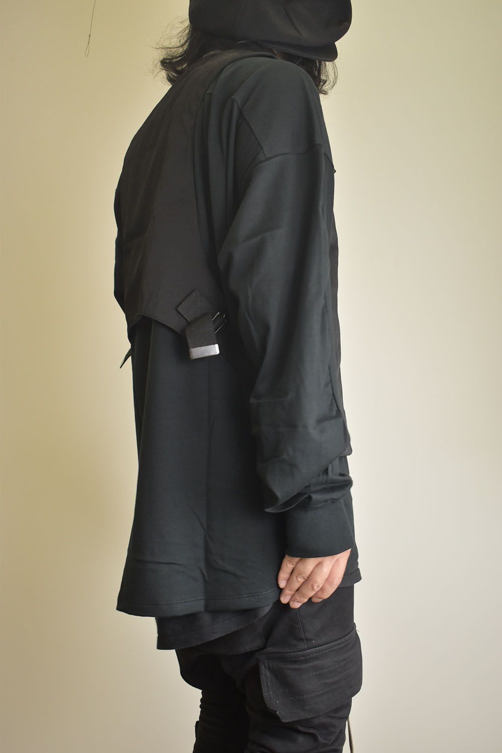 Nylon Wool Twill Tactical Vest"Black" / ナイロンウールツイルタクティカルベスト"ブラック"