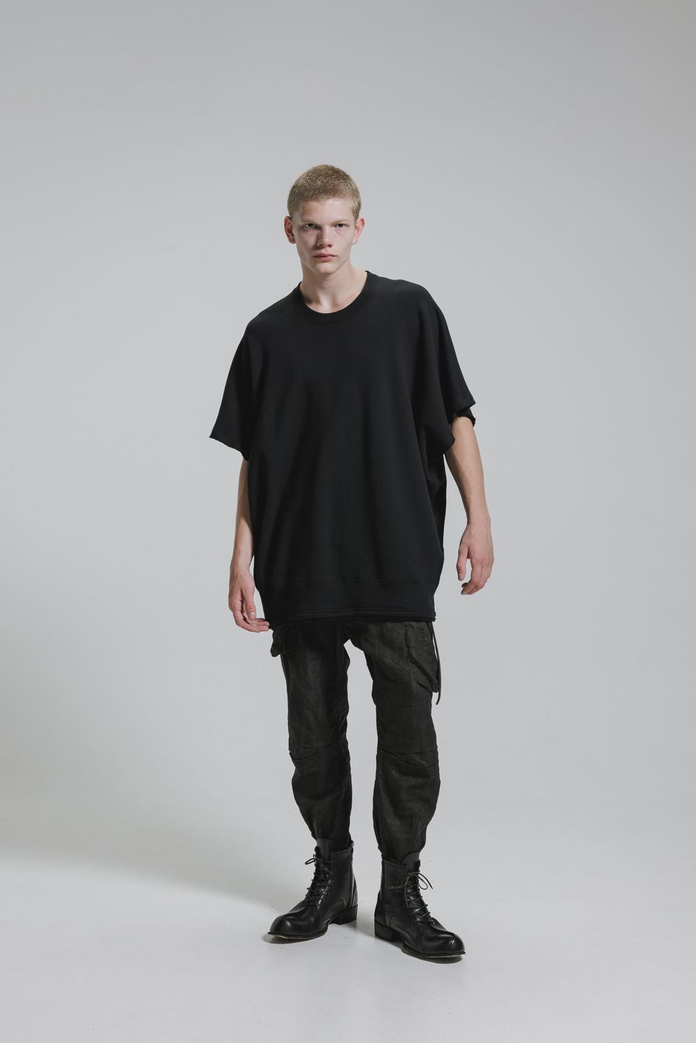 Sweat Oversize Pullover"Black" / スウェットオーバープルオーバー"ブラック"