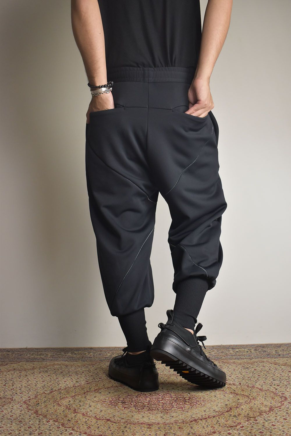 Balloon Jersey Pants"Black" / バルーンジャージーパンツ"ブラック"