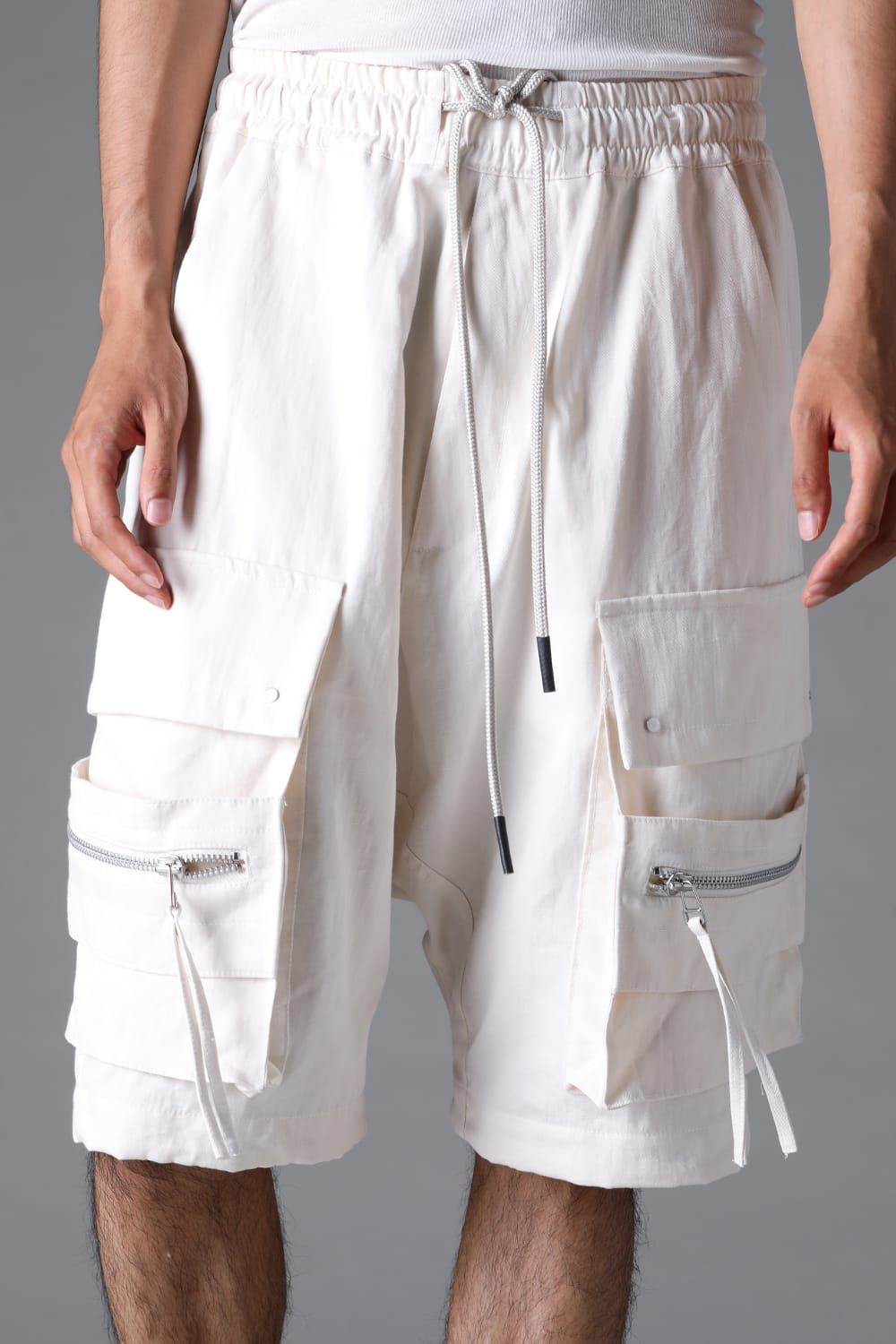 《2026SS先行予約》Cargo Shorts"Black / White" / カーゴショーツ"ブラック/ホワイト"