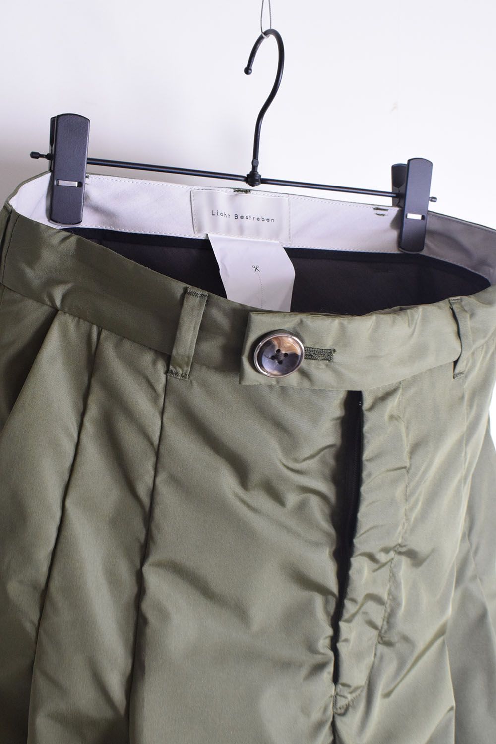 Shingle Flap Baggy Trousers "Military Green" / シンフラップバギートラウザー"ミリタリーグリーン"