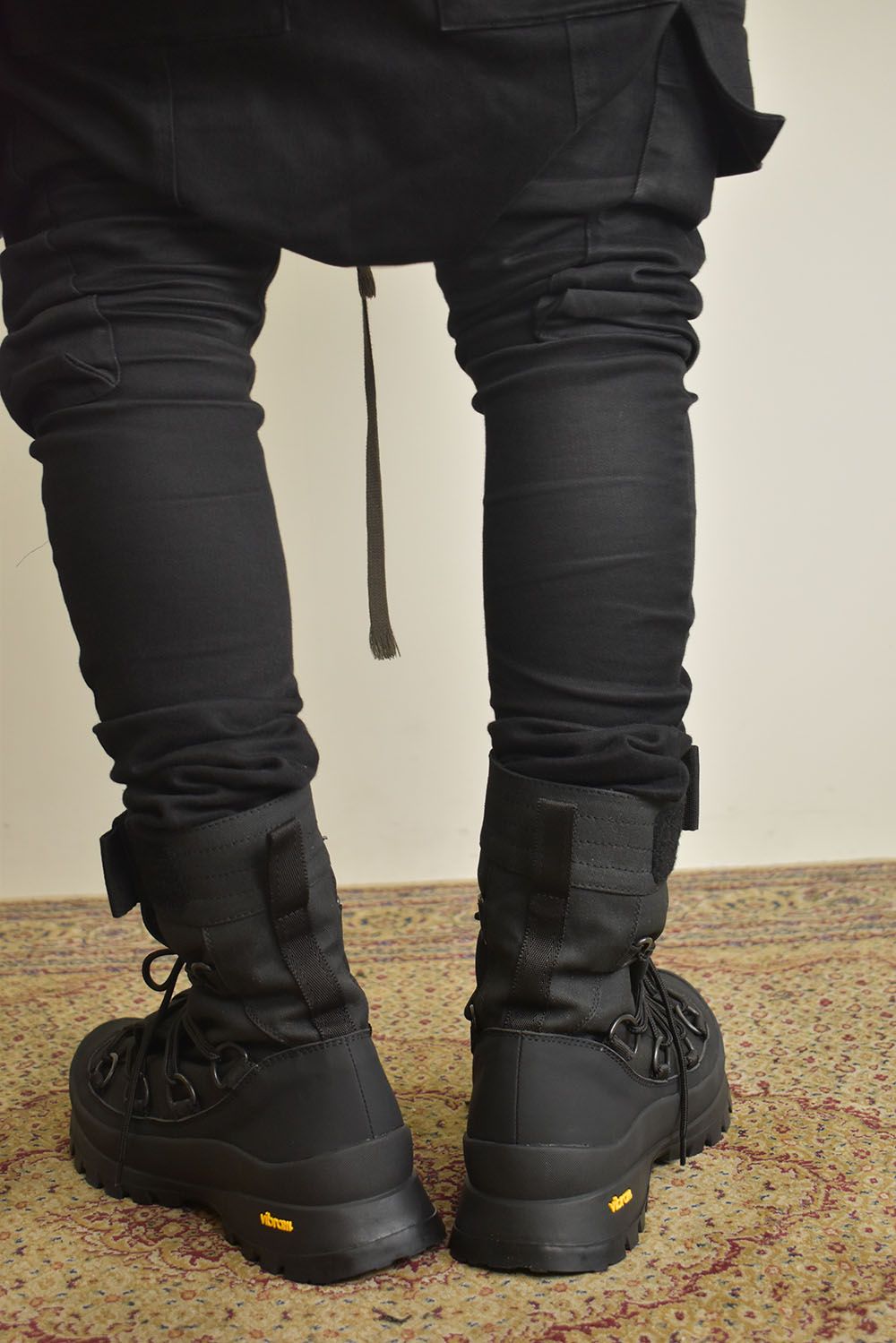 High Cut Sneaker "Black" / ハイカットスニーカー"ブラック"