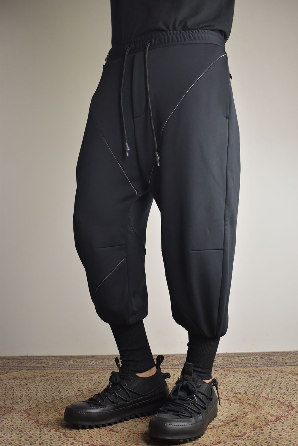 Balloon Jersey Pants"Black" / バルーンジャージーパンツ"ブラック"