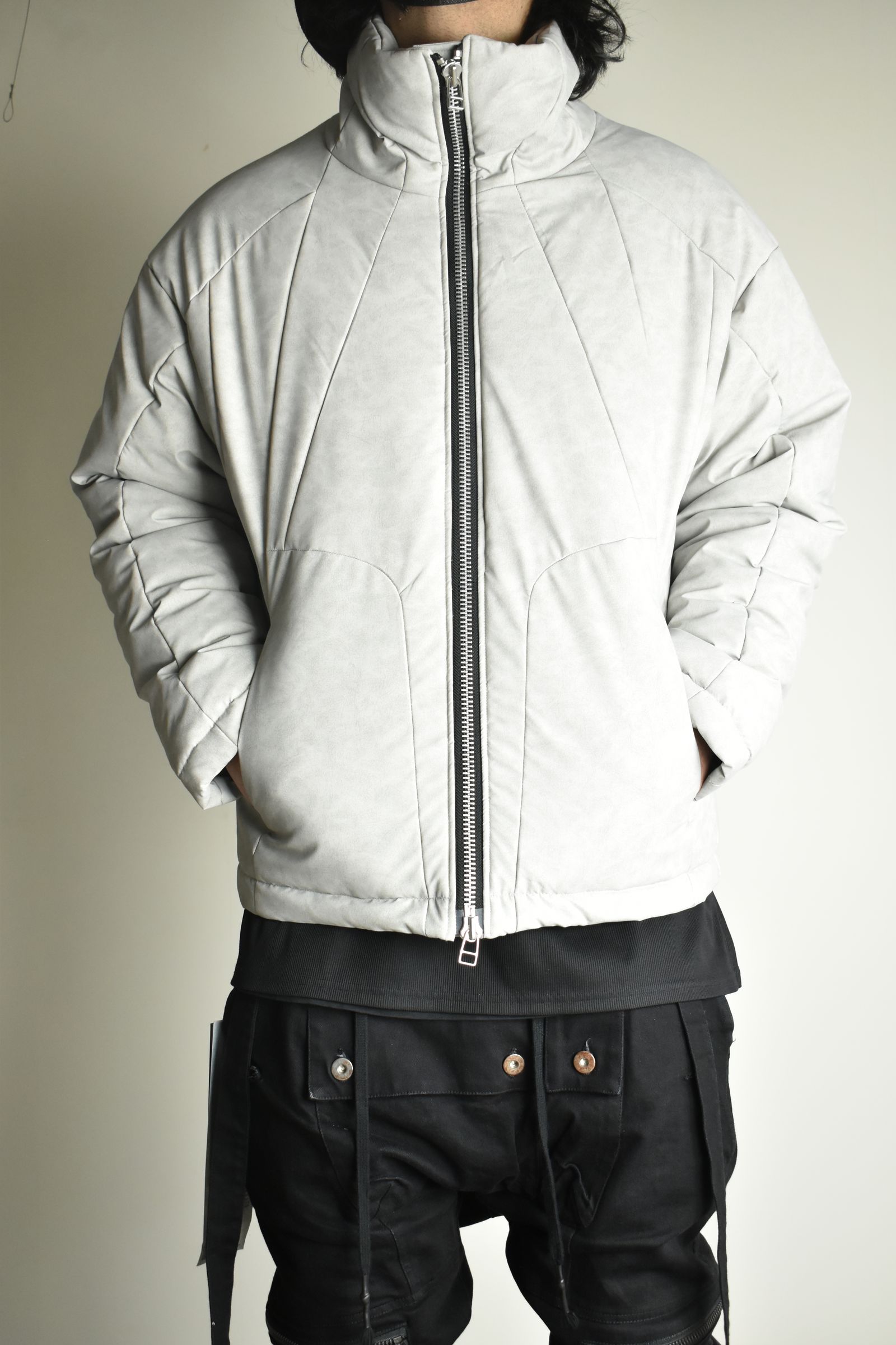 《2026AW先行予約》Padded Blouson "Smoke Black / L.Grey" / パデッドブルゾン"スモークブラック / ライトグレー"