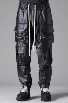 《2026AW先行予約》Cargo Sarrouel Easy Pants"Black" / カーゴサルエルイージーパンツ"ブラック"