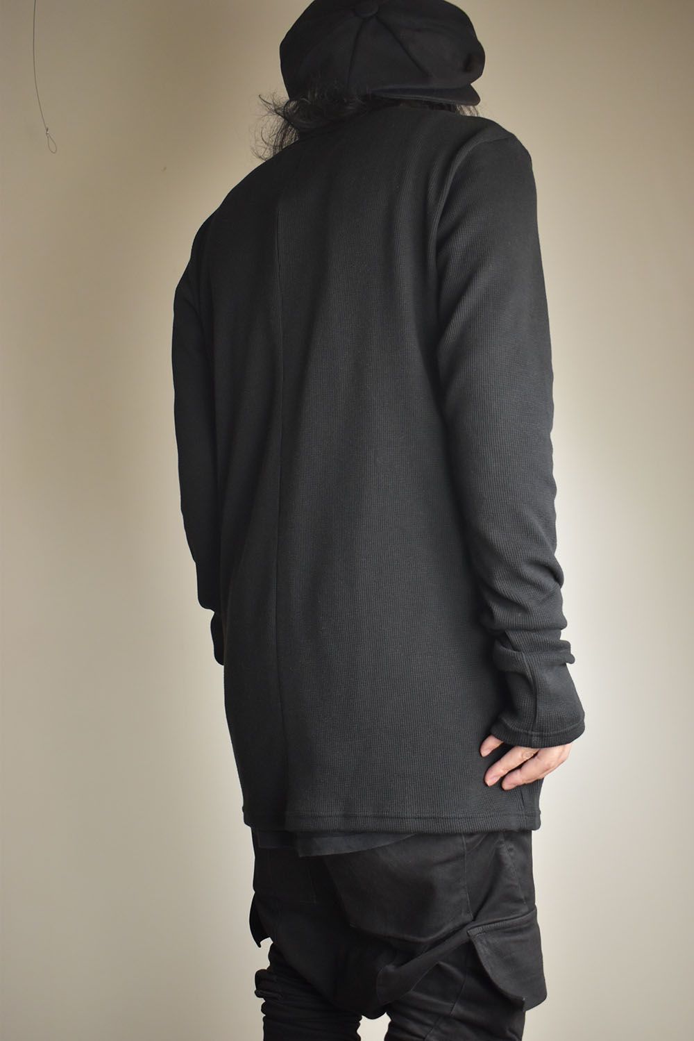 Crew Neck Top"Black" / クルーネックトップ"ブラック"