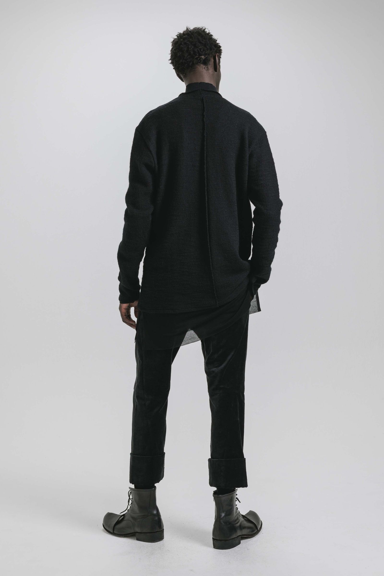 Layerd Long Sleeve Tee Shirt"Black" / レイヤードロングスリーブTeeシャツ"ブラック"