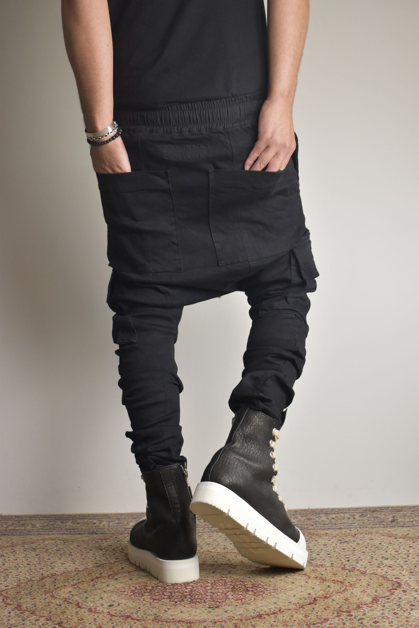 Cargo Sarouel Skinny"Black" / カーゴサルエルスキニー"ブラック"