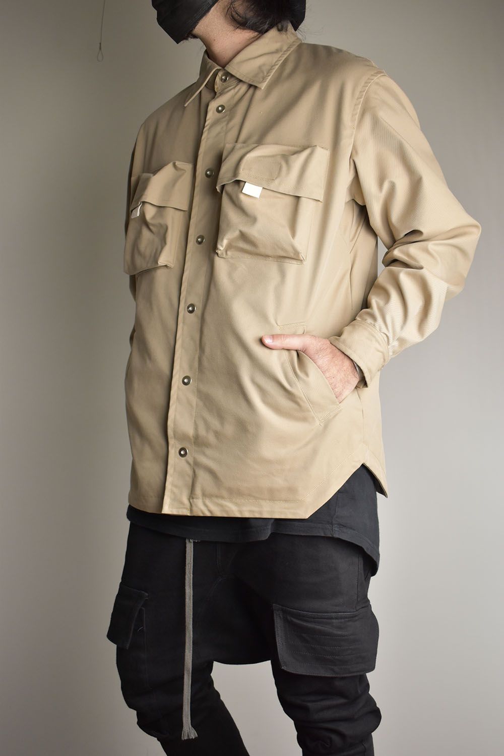 Shirts Jacket "Beige" / シャツジャケット"ベージュ"