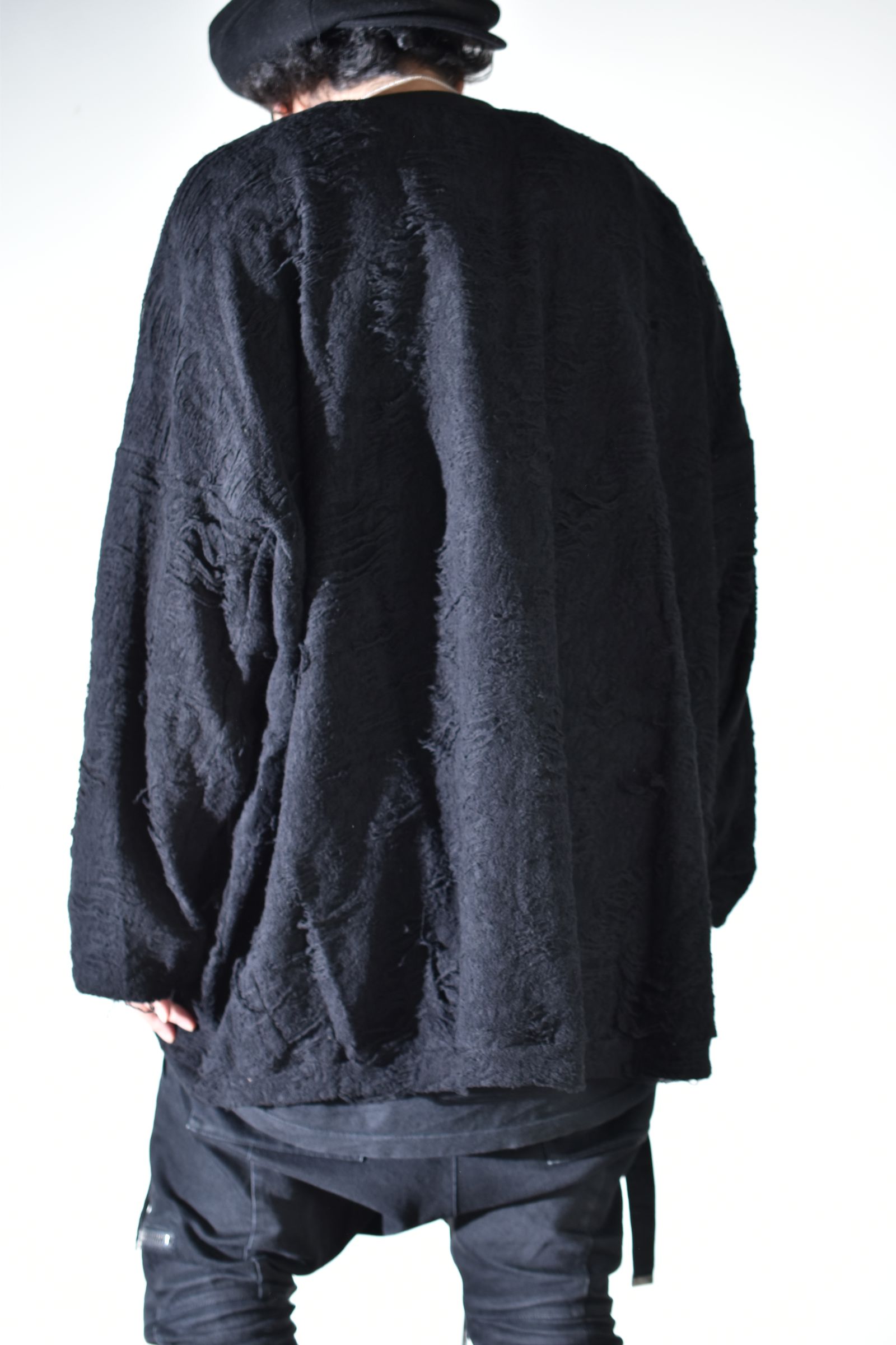 Extreme Over Sized Pullover"Black " / エクストリームオーバーサイズプルオーバー"ブラック"