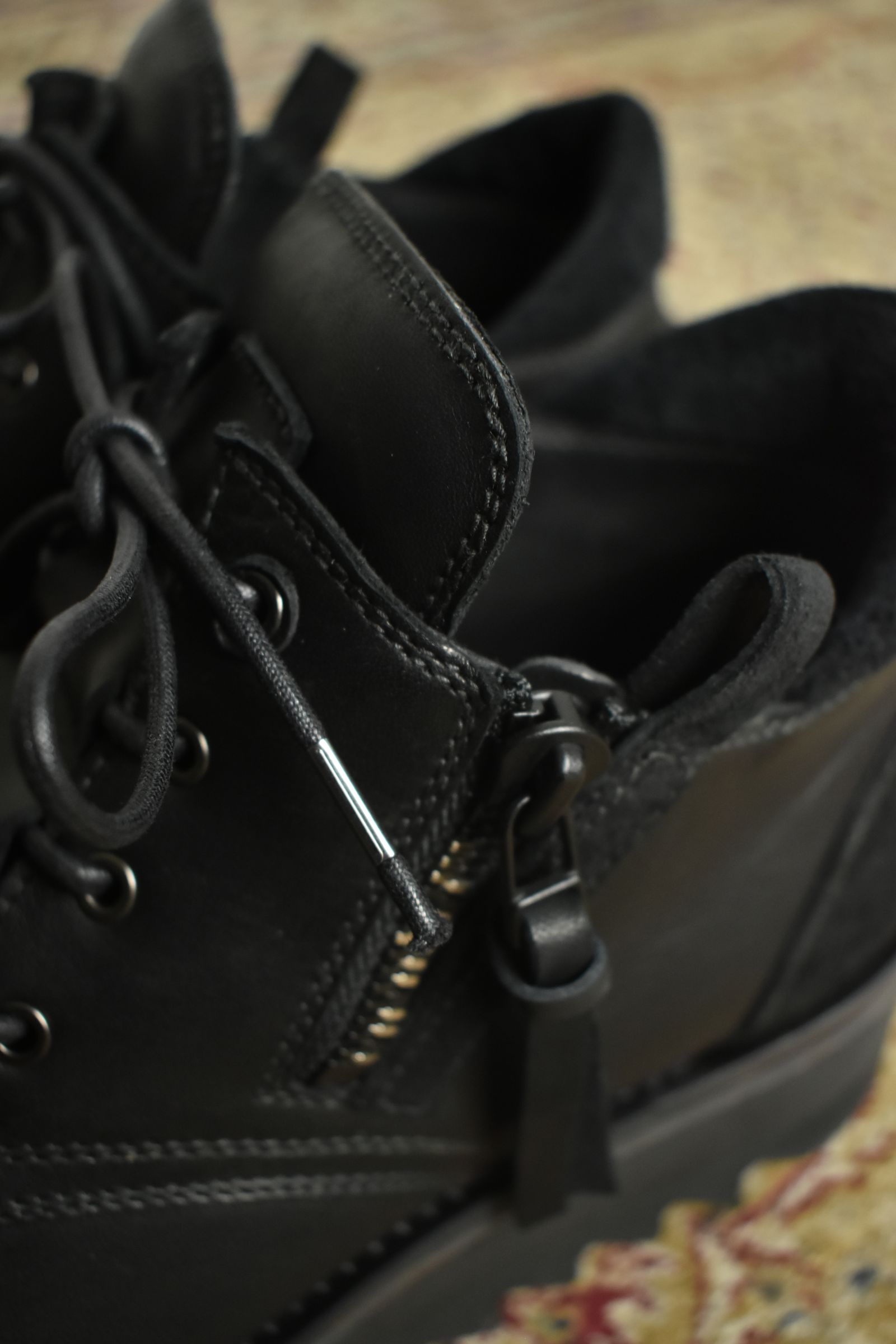 Horse Leather Derby Shoes"Black" / ホースレザーダービーシューズ"ブラック"