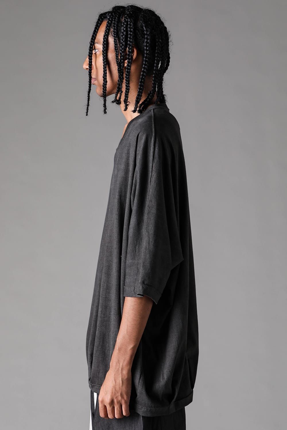 《2027SS先行予約》Sumi Dyed Dolman Jumbo Tee"L.Grey / Grey / D.Grey" / 墨染ドルマンジャンボTee"ライトグレー / グレー /ダークグレー"