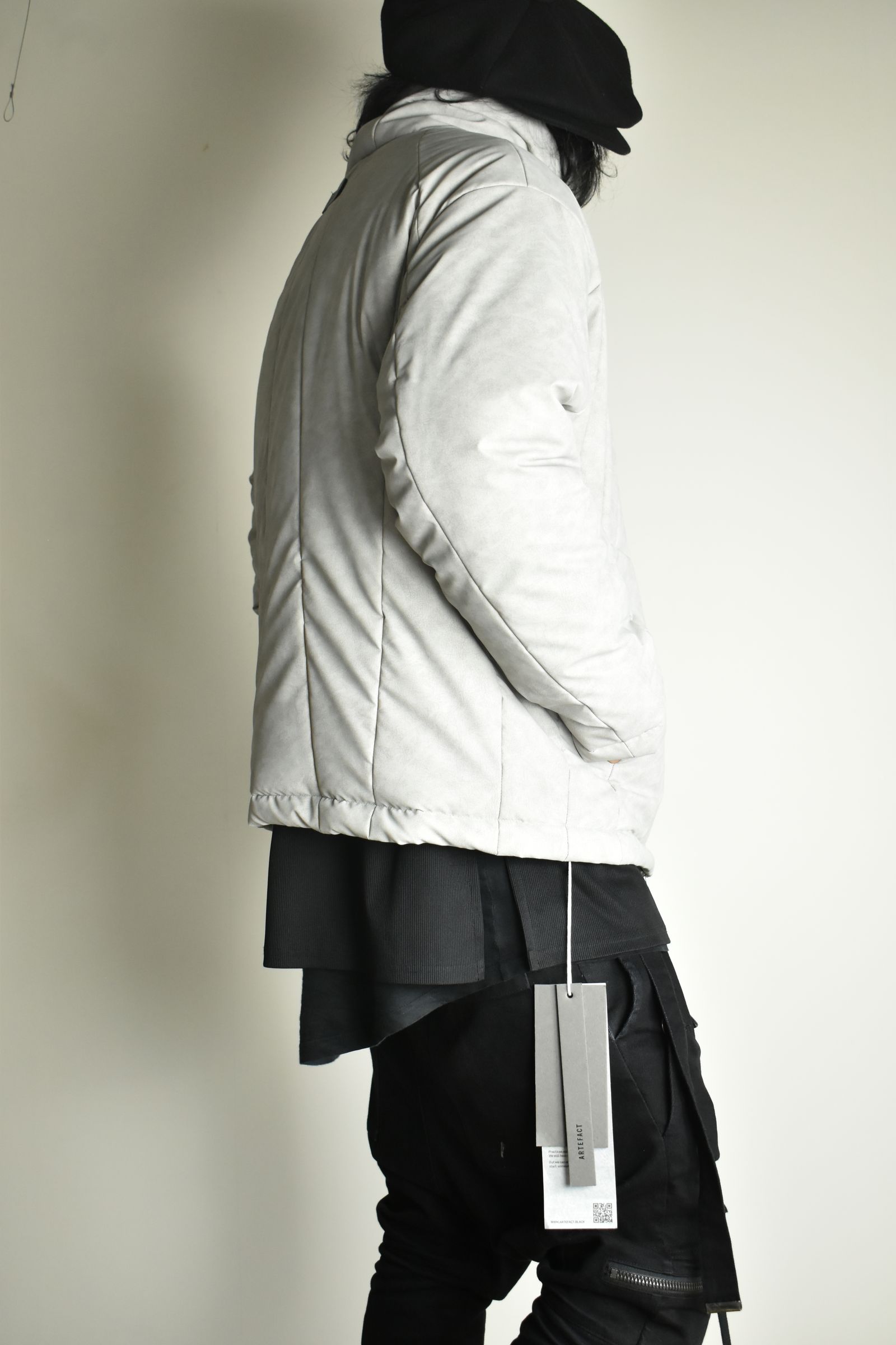 《2026AW先行予約》Padded Blouson "Smoke Black / L.Grey" / パデッドブルゾン"スモークブラック / ライトグレー"
