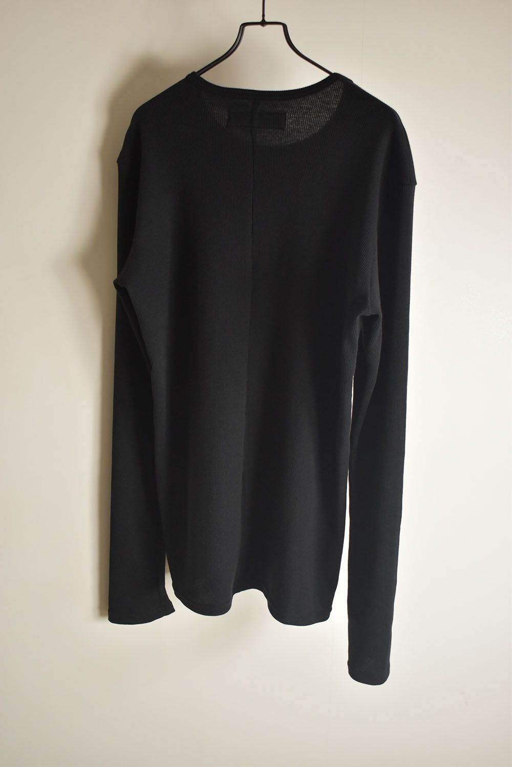 Crew Neck Top"Black" / クルーネックトップ"ブラック"