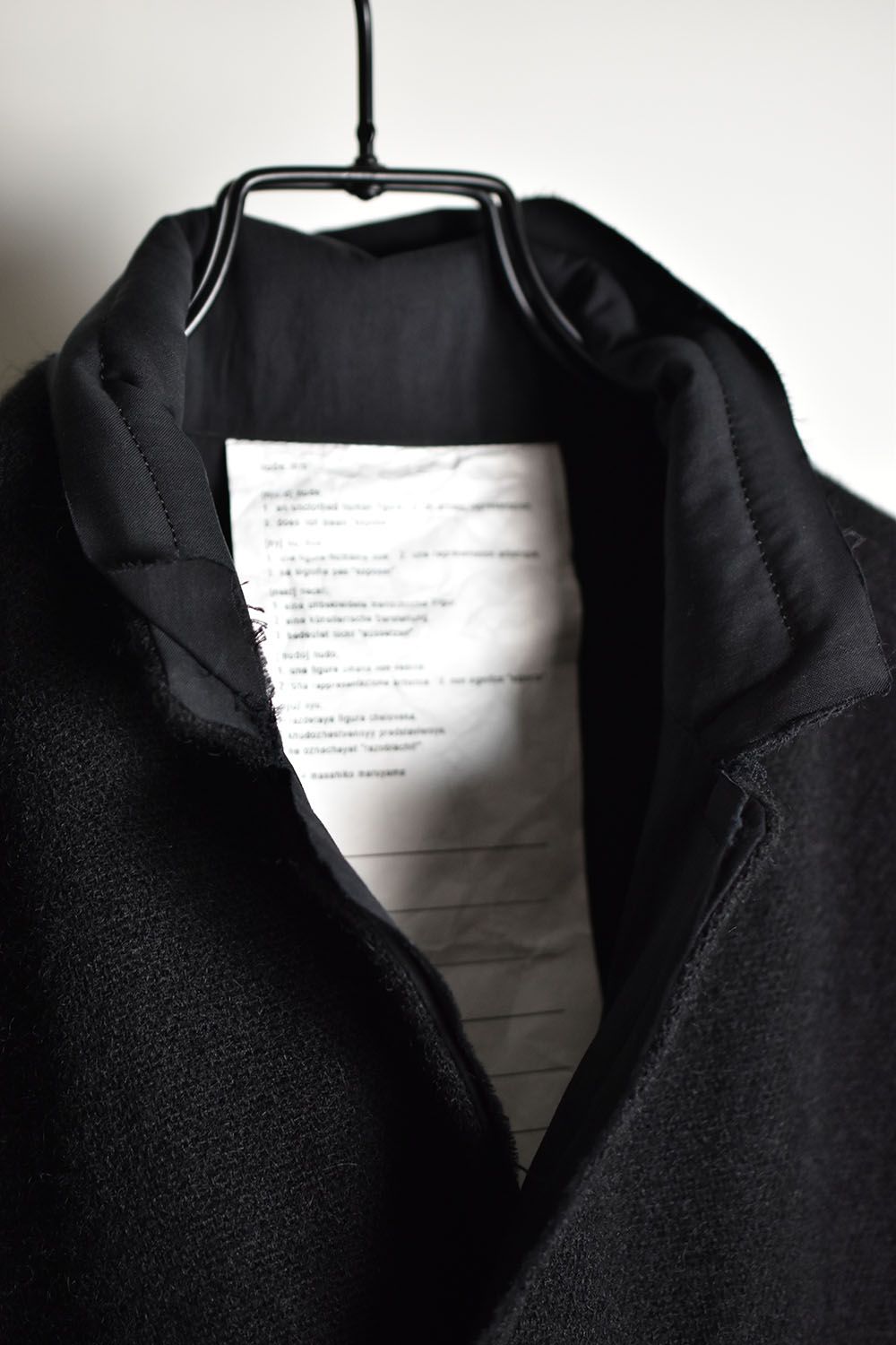 Tweed Jacket"Black"/ツイードジャケット"Black"