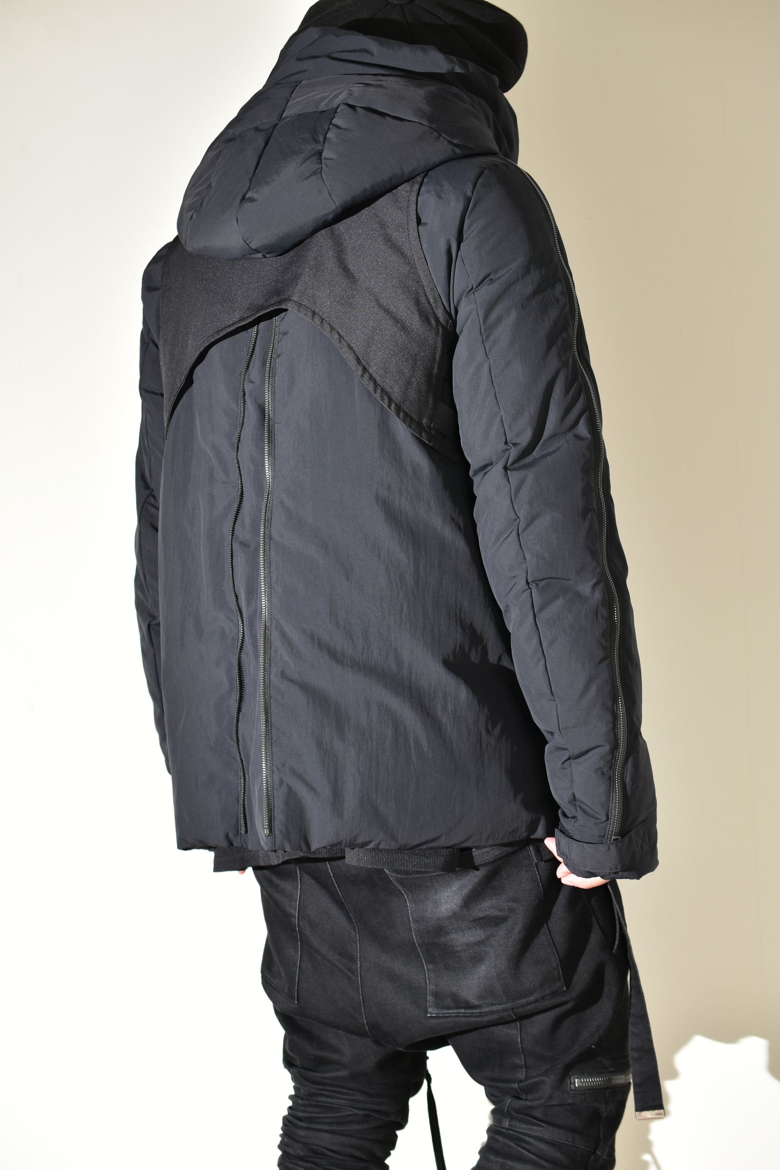 Multi Zip Down Parka Jacket (with Vest)"Black" / マルチジップダウンパーカージャケット(ベスト付き)"ブラック"