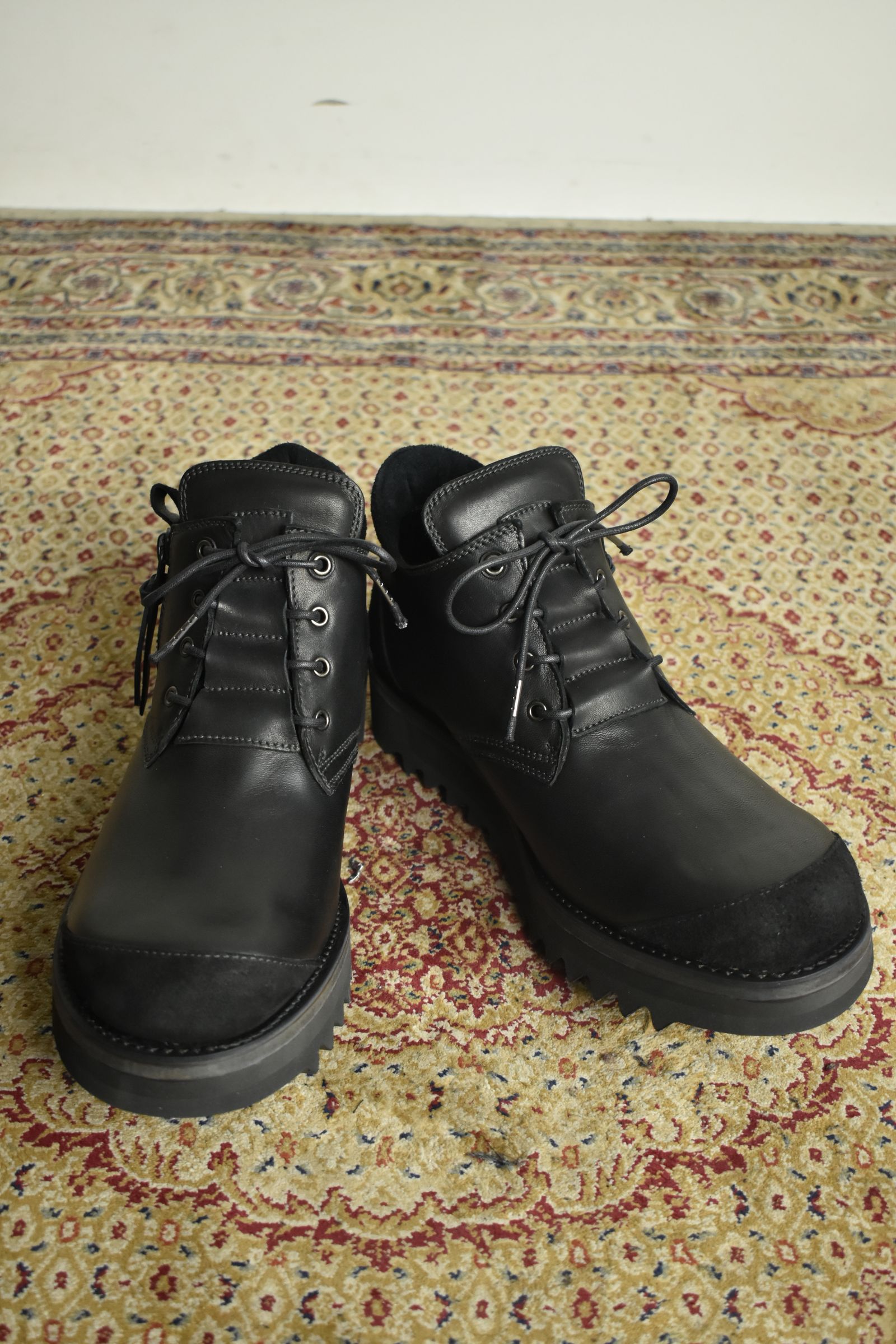 Horse Leather Derby Shoes"Black" / ホースレザーダービーシューズ"ブラック"