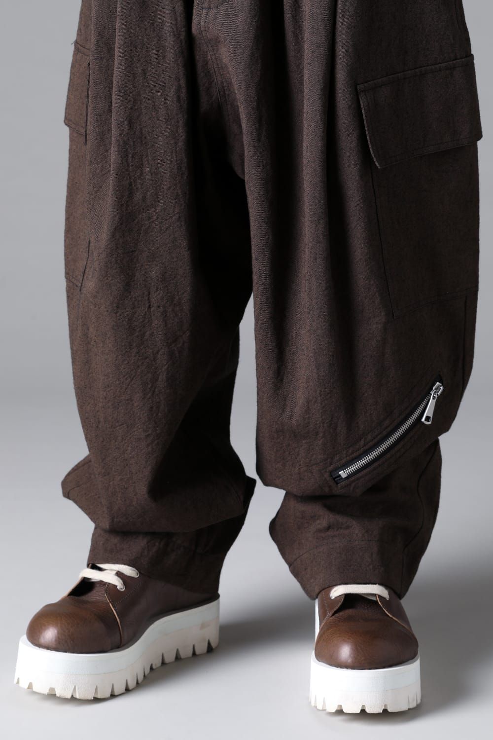 《2026SS先行予約》Tuck Wide Pants"Macassar" / タックワイドパンツ"マカサー"