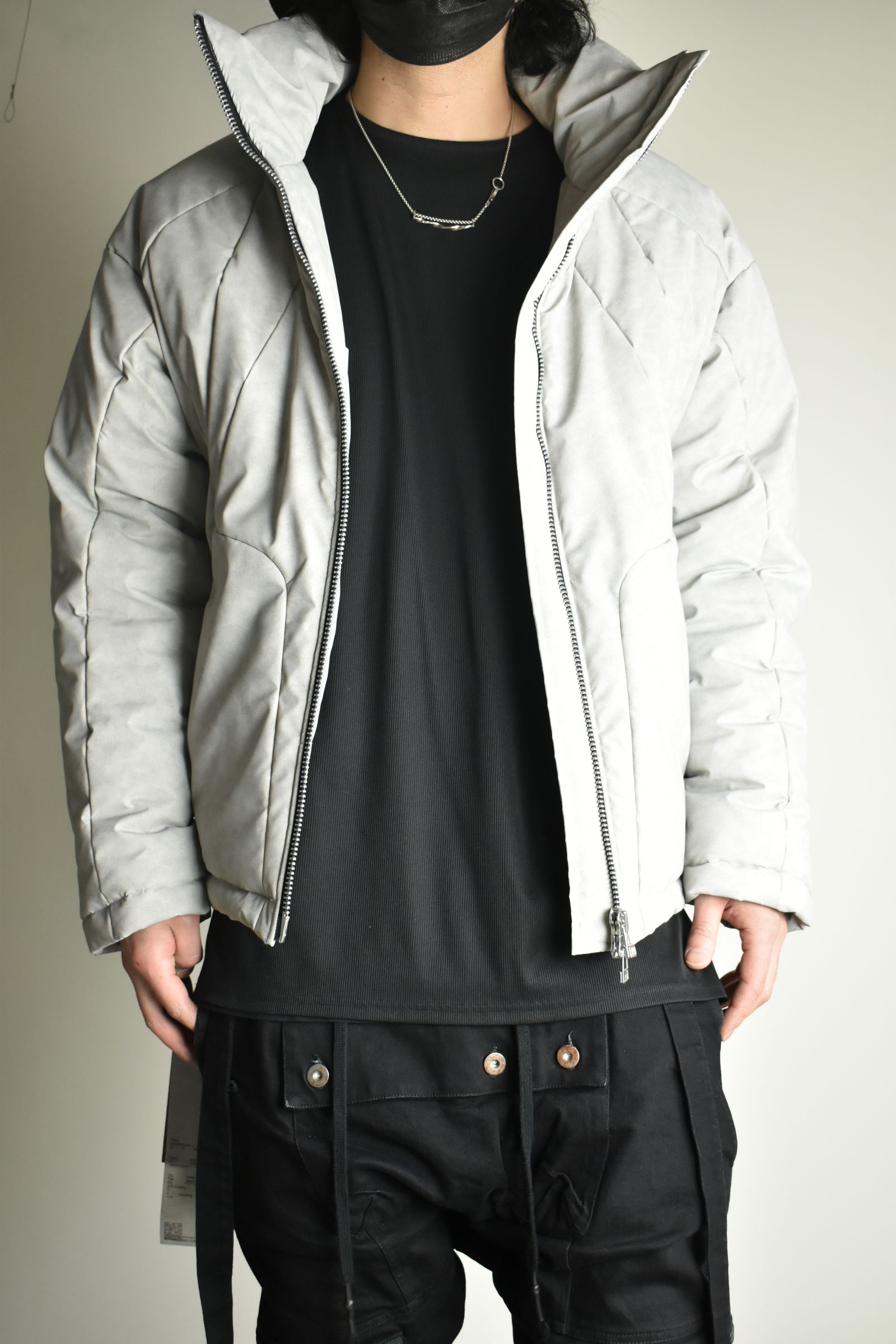 《2026AW先行予約》Padded Blouson "Smoke Black / L.Grey" / パデッドブルゾン"スモークブラック / ライトグレー"
