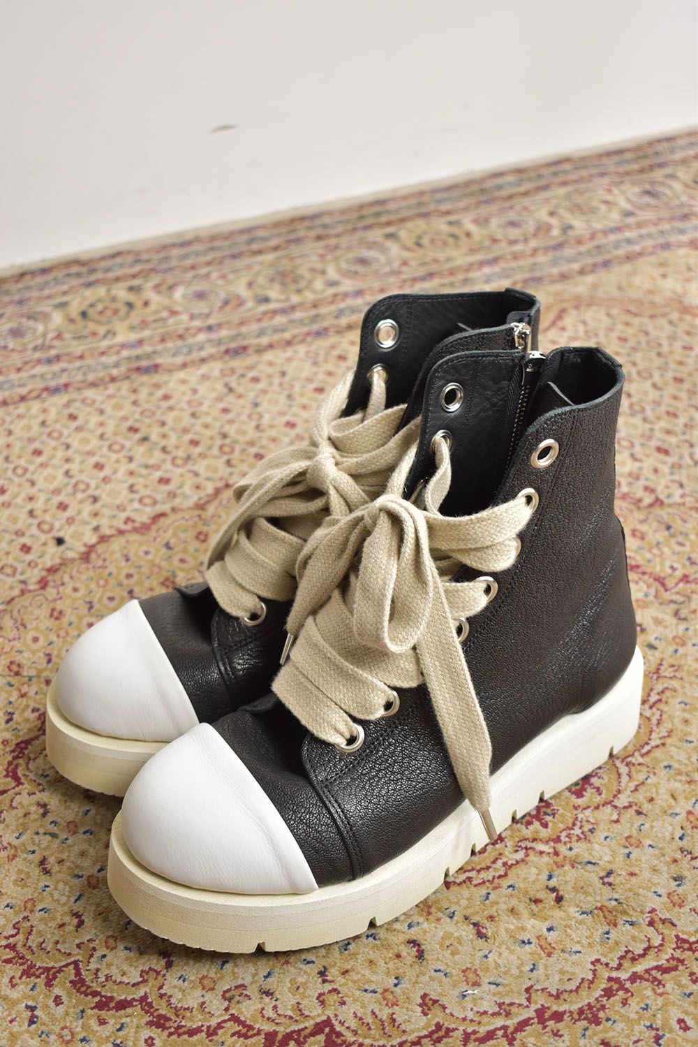 Sneaker Boots"Black×White"/スニーカーブーツ"ブラック×ホワイト"