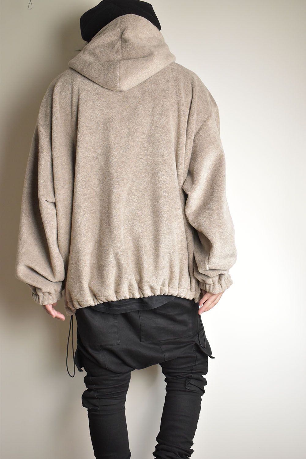 Fleece Hoodie"Beige" / フリースフーディ"ベージュ/"