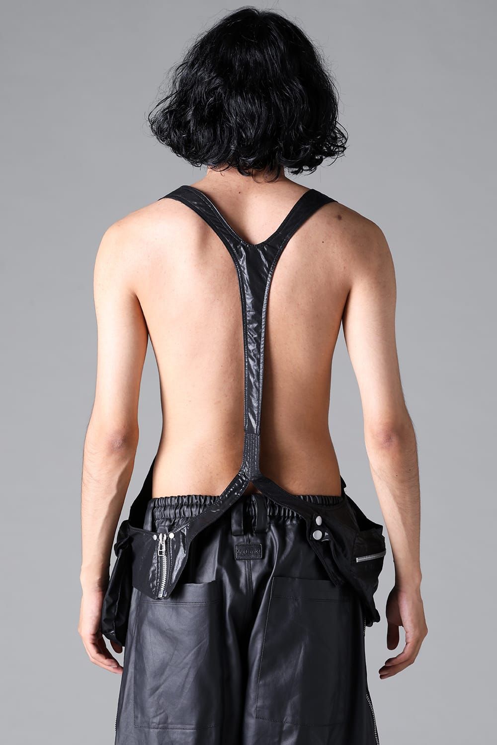 《2026SS先行予約》Matte Coating Cargo Vest Bag"Black" / マットコーティングカーゴベストバッグ"ブラック"