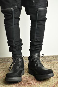 Horse Leather Derby Shoes"Black" / ホースレザーダービーシューズ"ブラック"