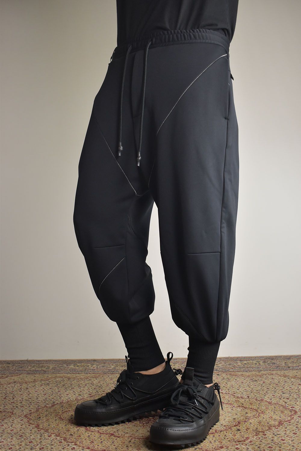 Balloon Jersey Pants"Black" / バルーンジャージーパンツ"ブラック"