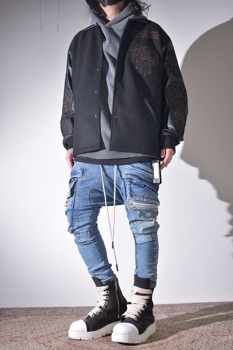 インディゴ × ピグメントグレー