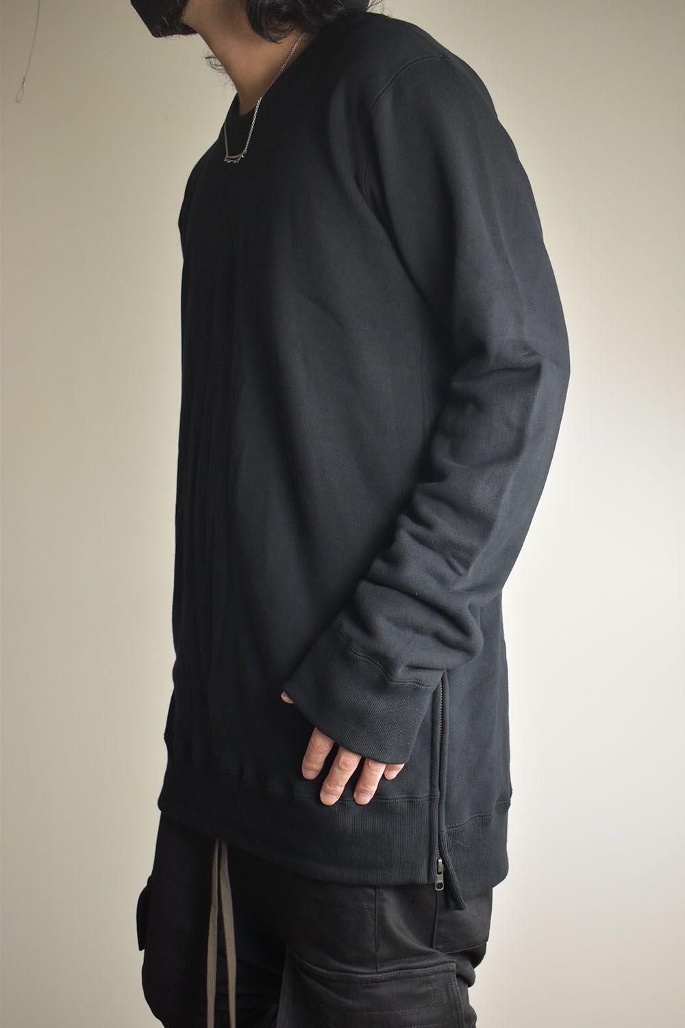 Over Sized Pullover"Black" / オーバーサイズプルオーバー"ブラック"