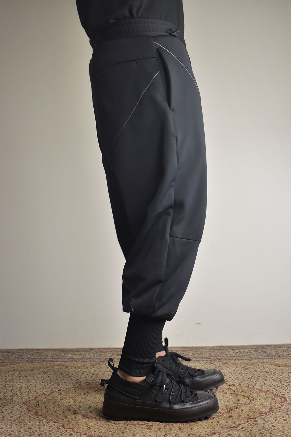 Balloon Jersey Pants"Black" / バルーンジャージーパンツ"ブラック"