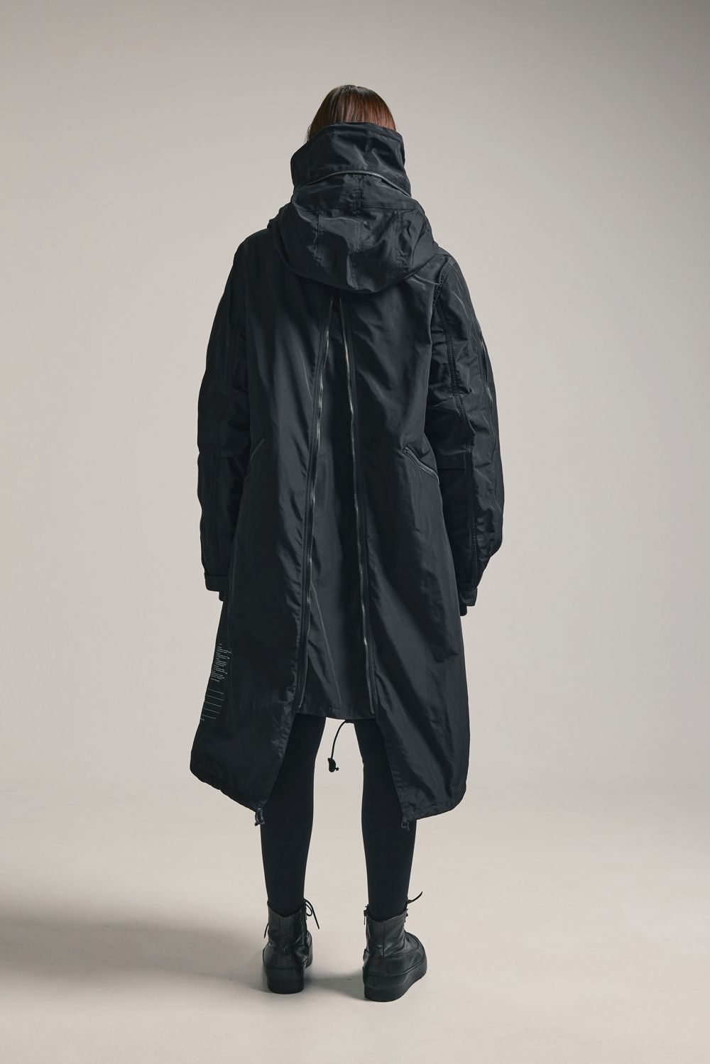 Multi Zip Military Parka Coat"Black" / マルチジップミリタリーパーカーコート"ブラック"