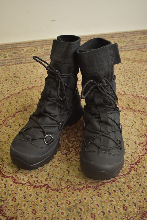 High Cut Sneaker "Black" / ハイカットスニーカー"ブラック"