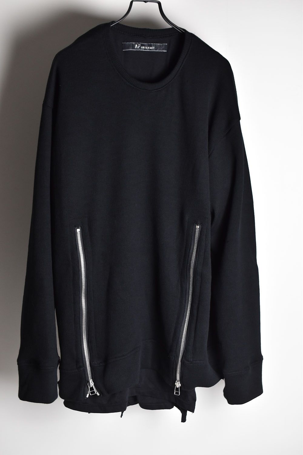 A.F ARTEFACT - Layered Zip Pullover