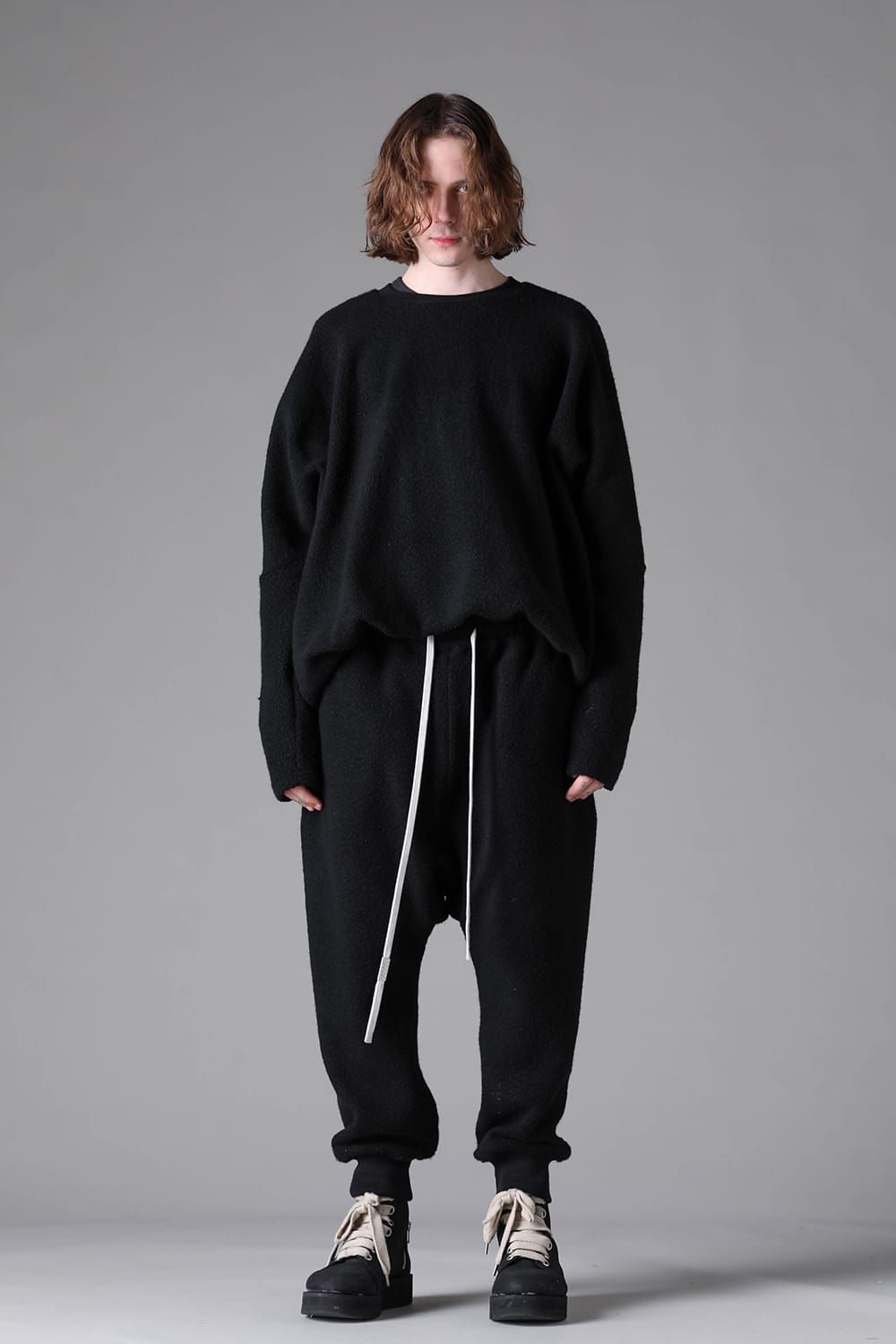 《2026AW先行予約》Dolman  Pullover"Black / Khaki" / ドルマンプルオーバー"ブラック/カーキ"