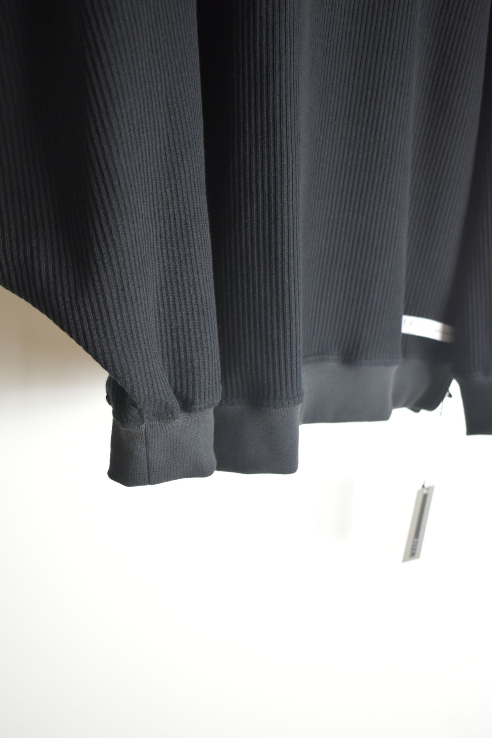 Rail Knit Dolman Sleeve"Black" / レールニットドルマンスリーブ"ブラック"