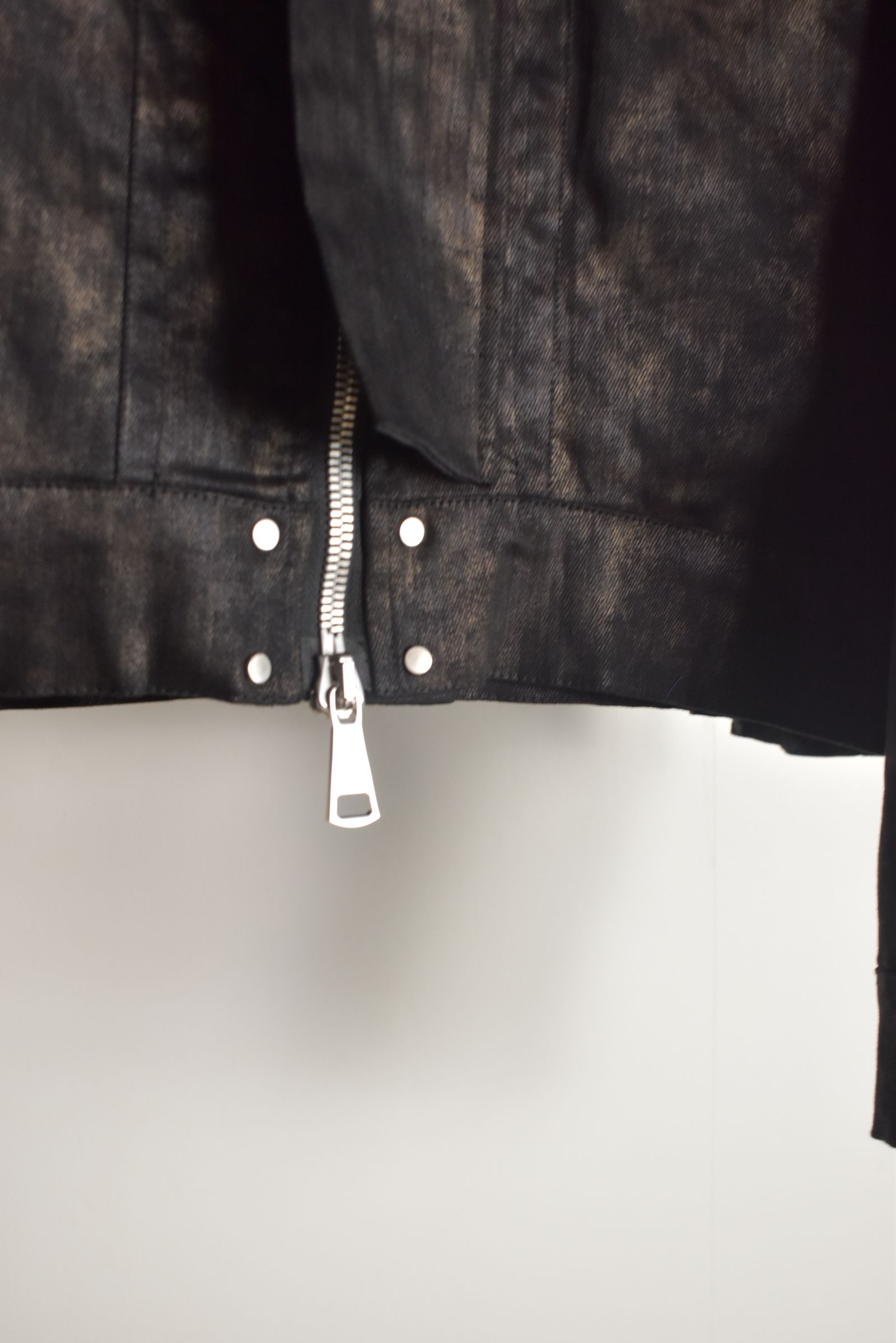 Metal Steam Camouflage Hooded Blouson"Black × Brown" / メタルスチームカモフラージュ フーデッドブルゾン"ブラック×ブラウン"