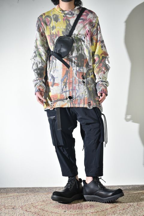 テクニカルなカーゴパンツ