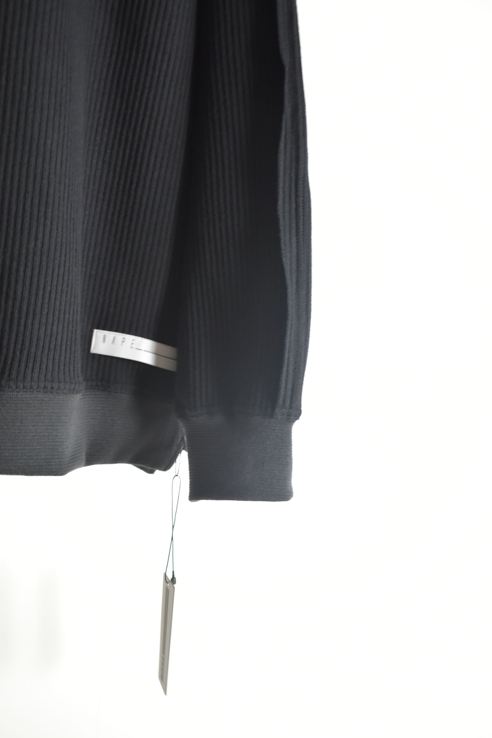 Rail Knit Dolman Sleeve"Black" / レールニットドルマンスリーブ"ブラック"